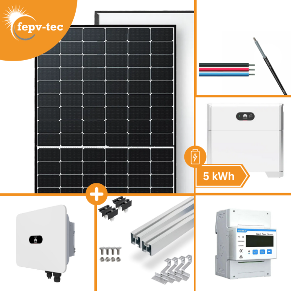 Komplettset 8,1 kWp inkl. Speicher
